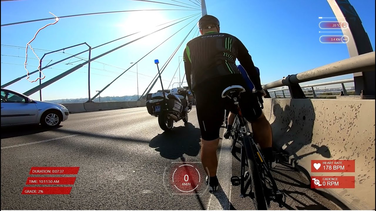 Morning ride outside of Belgrade, 2019