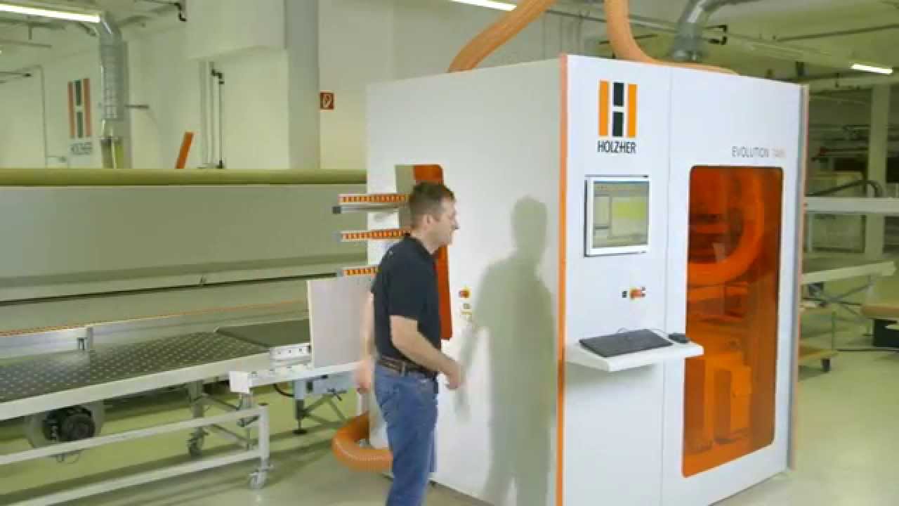 Сверлино-присадочный станок с ЧПУ HOLZHER Evolution 7403