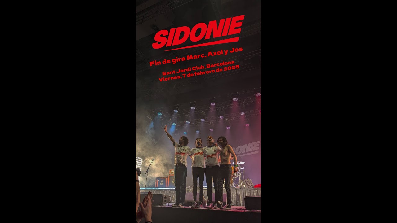 Sidonie @ Sant Jordi Club, Barcelona (2025-02-07)