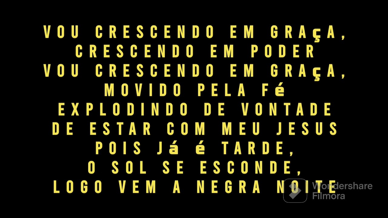 crescendo em graça PLAYBACK