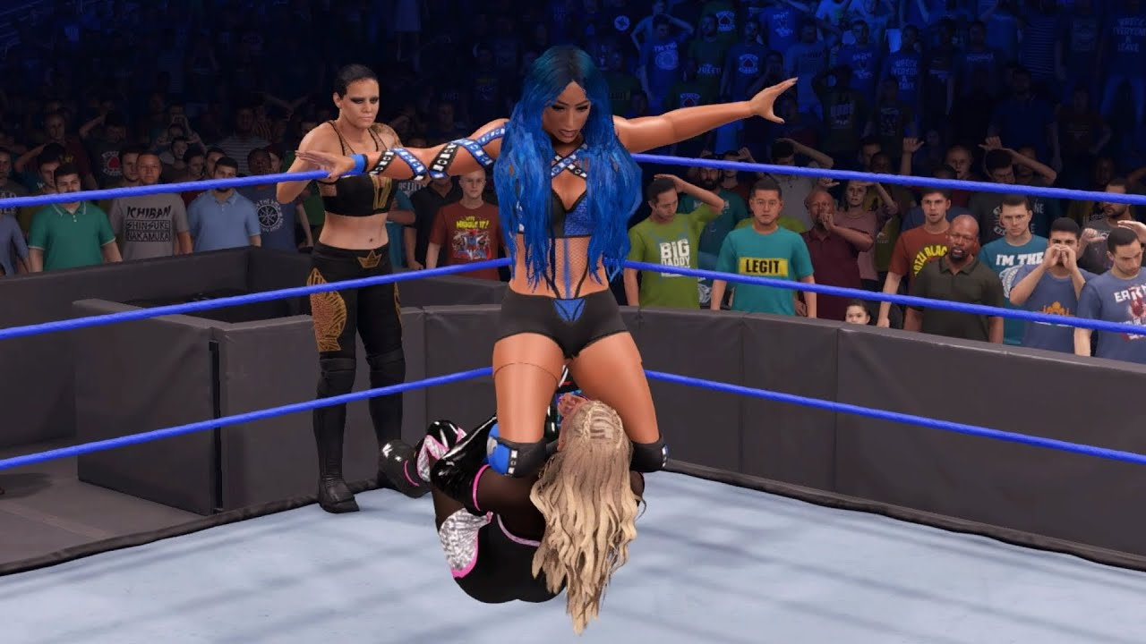 WWE 2K22 - SASHA BANKS & NAOMI VS NATALYA & SHAYNA BASZLER | SmackDown