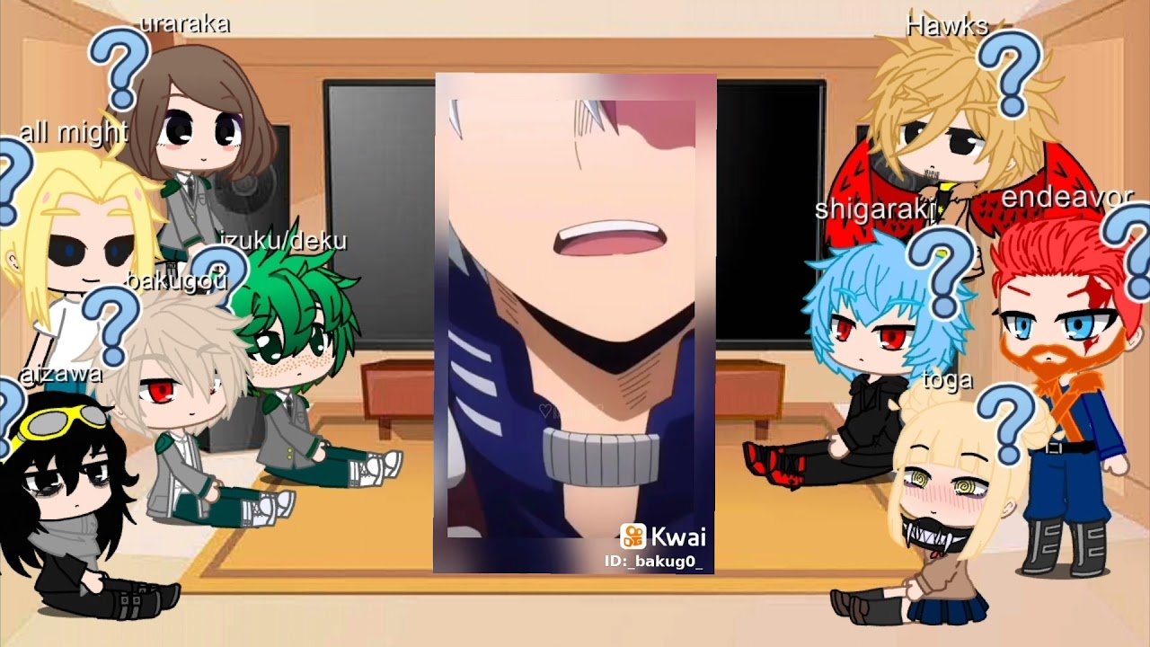 bnha reagindo ao shoto e dabi