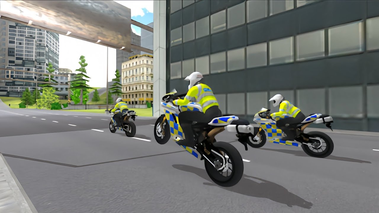 Police Motorbike Simulator 3D | Gameplay