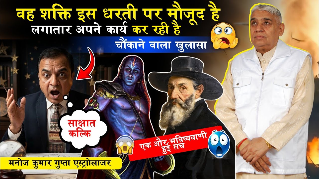 वह अवतार पृथ्वी पर साक्षात आया है 🤯 सबसे बड़ी भविष्यवाणी सच 😲 तीसरा विश्वयुद्ध, तबाही, आपदा, प्रलय 