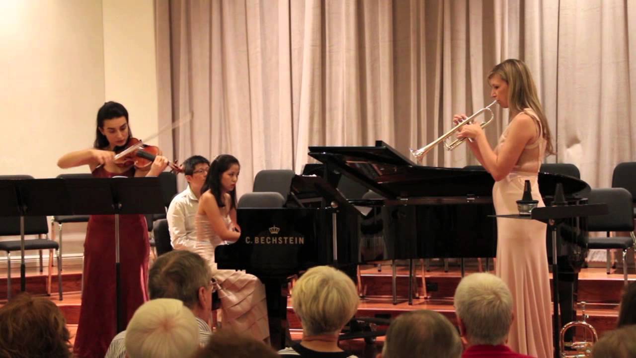 Chrysalis Chamber Players, Eric Ewazen: Trio for Violin, Trumpet, and Piano