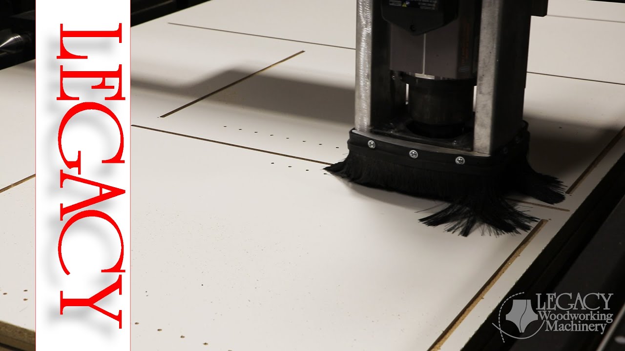 Base Cabinet Demo - CNC Wood Projects - 4x8 CNC Router - Legacy CNC Woodworking Machinery