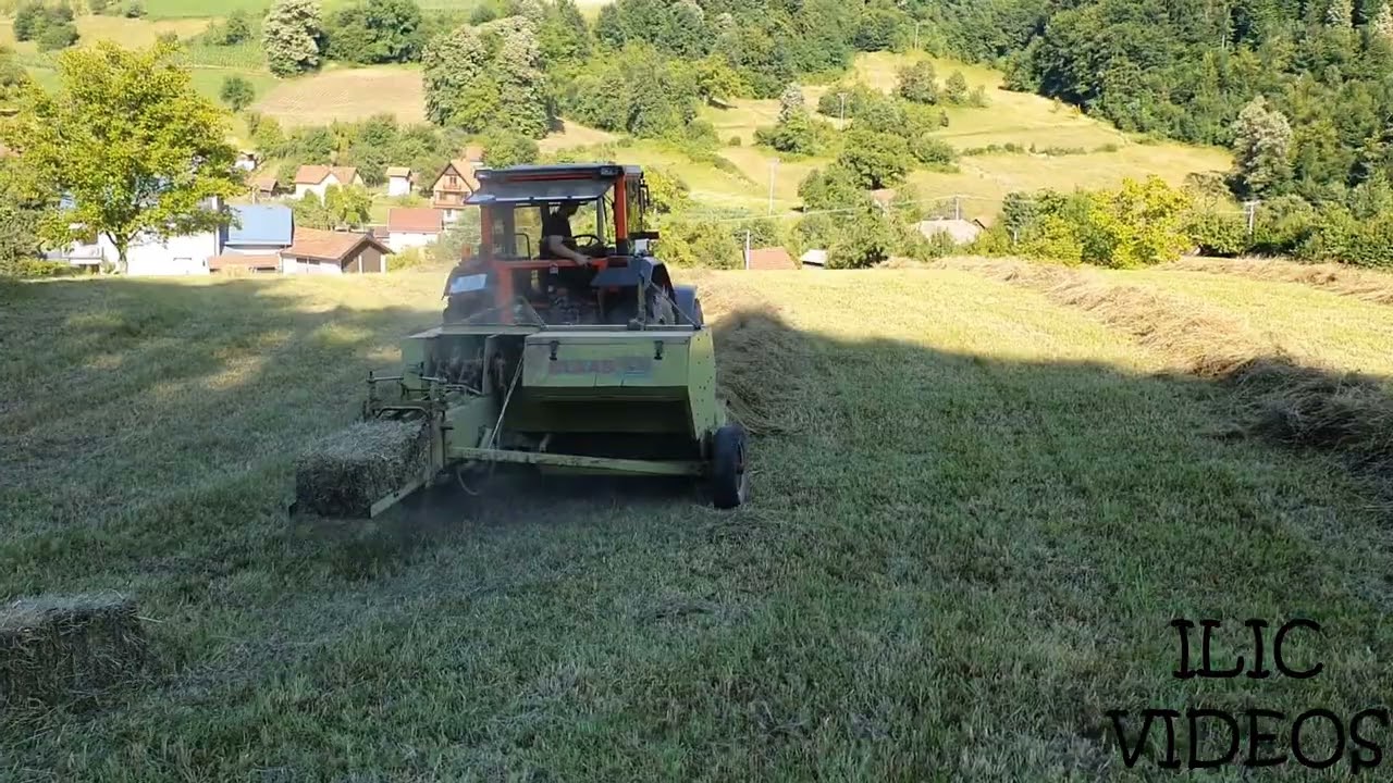 Baliranje sijena Same Explorer II 60 Turbo Claas Bautz CHP410