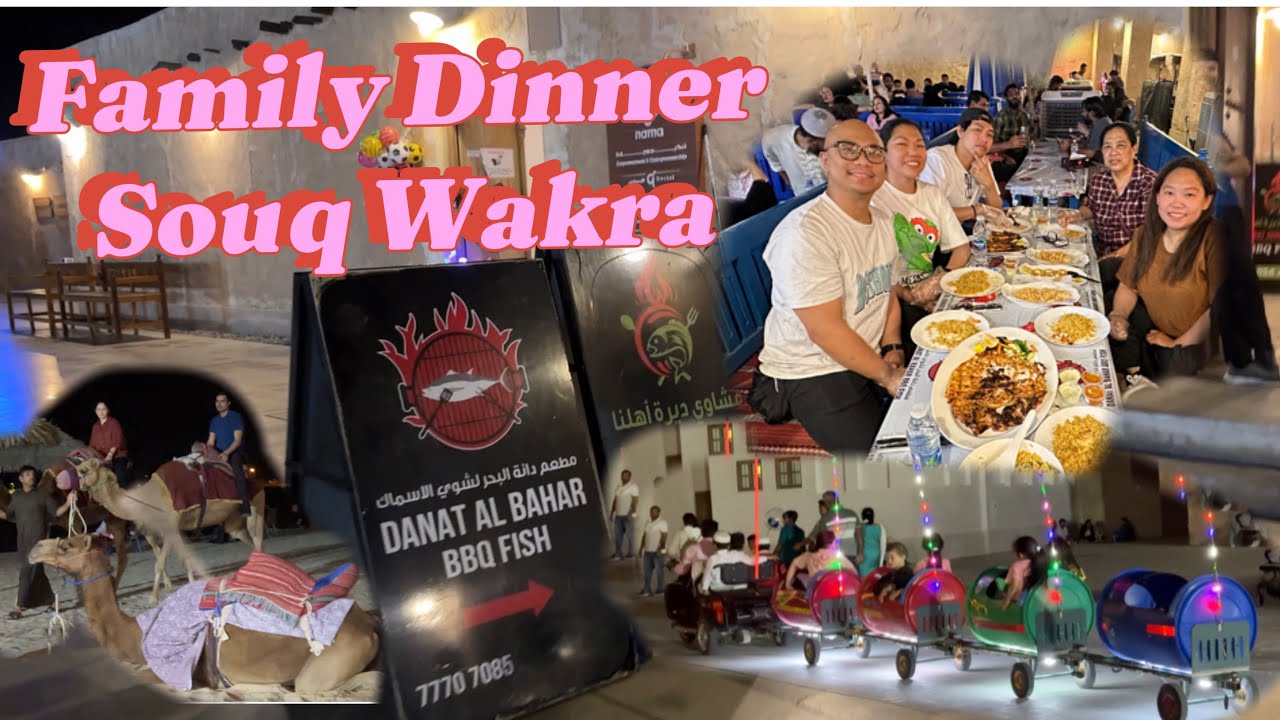 The Best place for Family Dinner at Danat Al Bahar BBQ Fish, Qatar