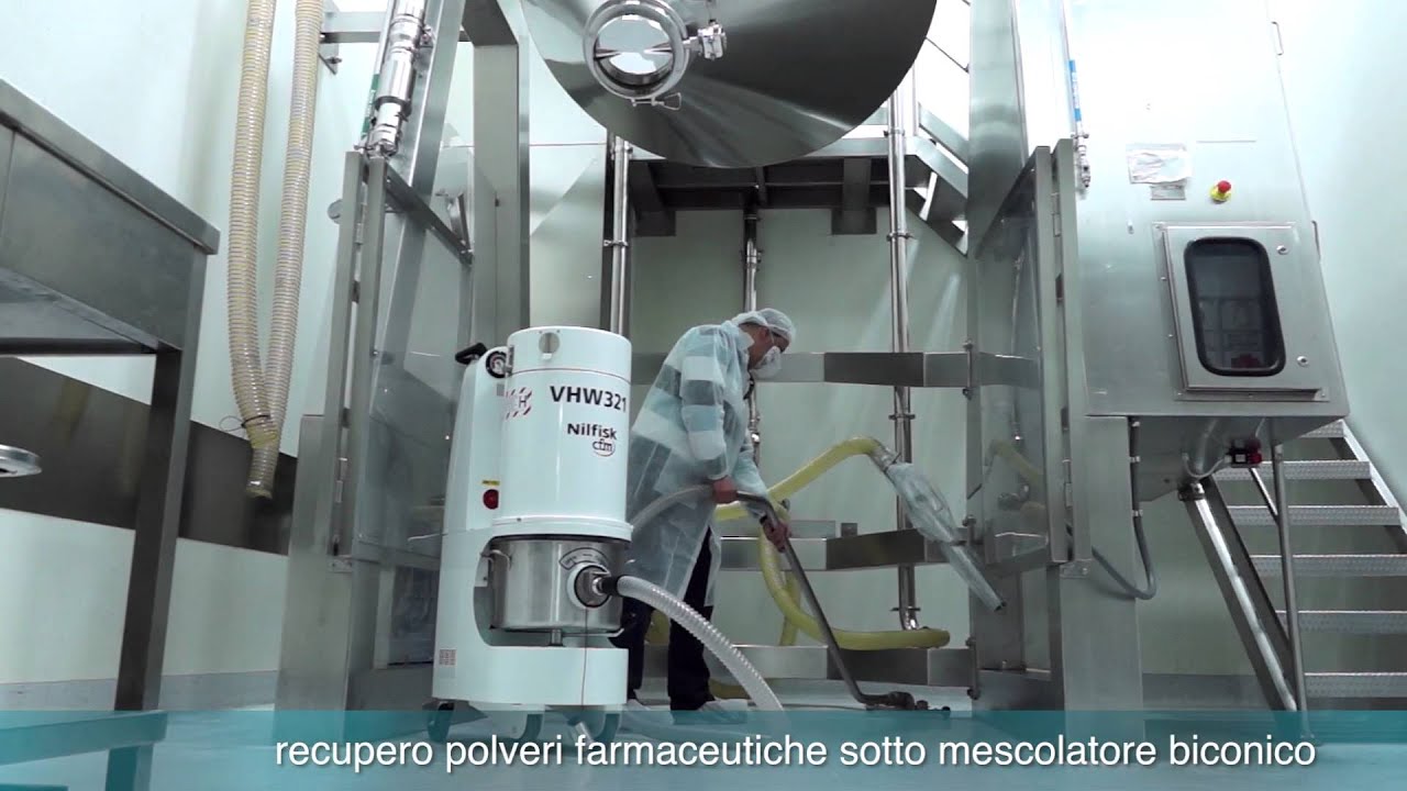 Nilfisk-CFM: aspiratori industriali per la farmaceutica, alimentare e OEM