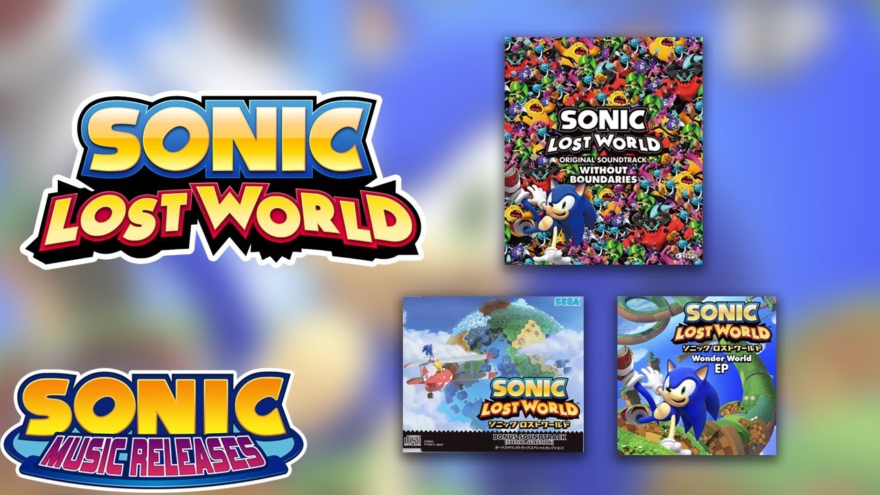 Sonic Music Releases - Sonic Lost World OST & Bonuses