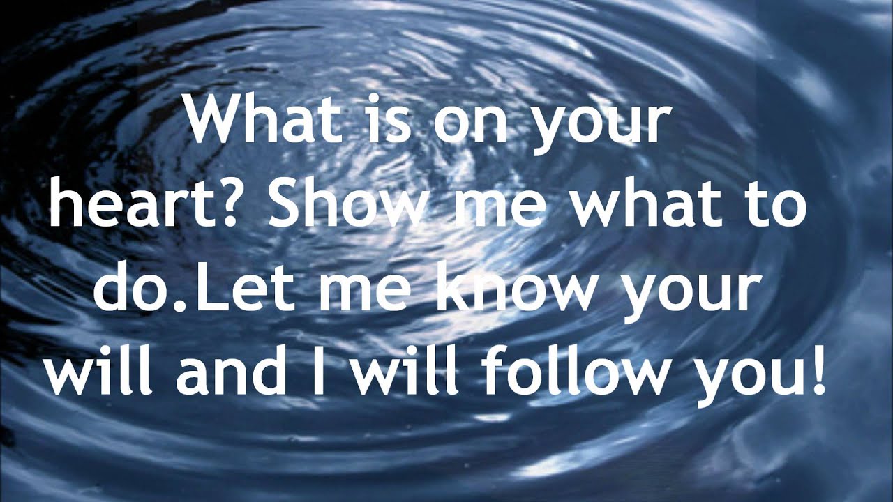 I want to see the purpose of God in my generation (with Lyrics)