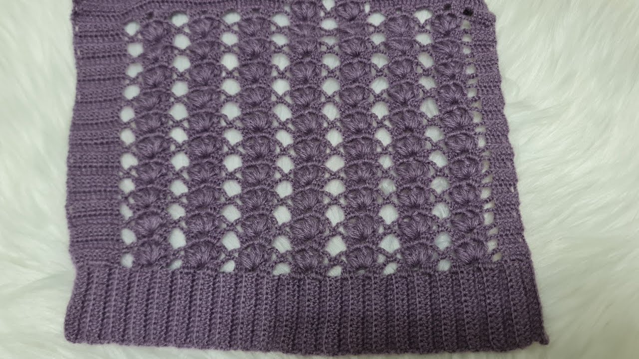 🧶Tığ İşi En Kolay Çeyizlik Yelek Modeli | Fıstık Modeli Çeyizlik Yelek |  Basit Örgü Modelleri🧶