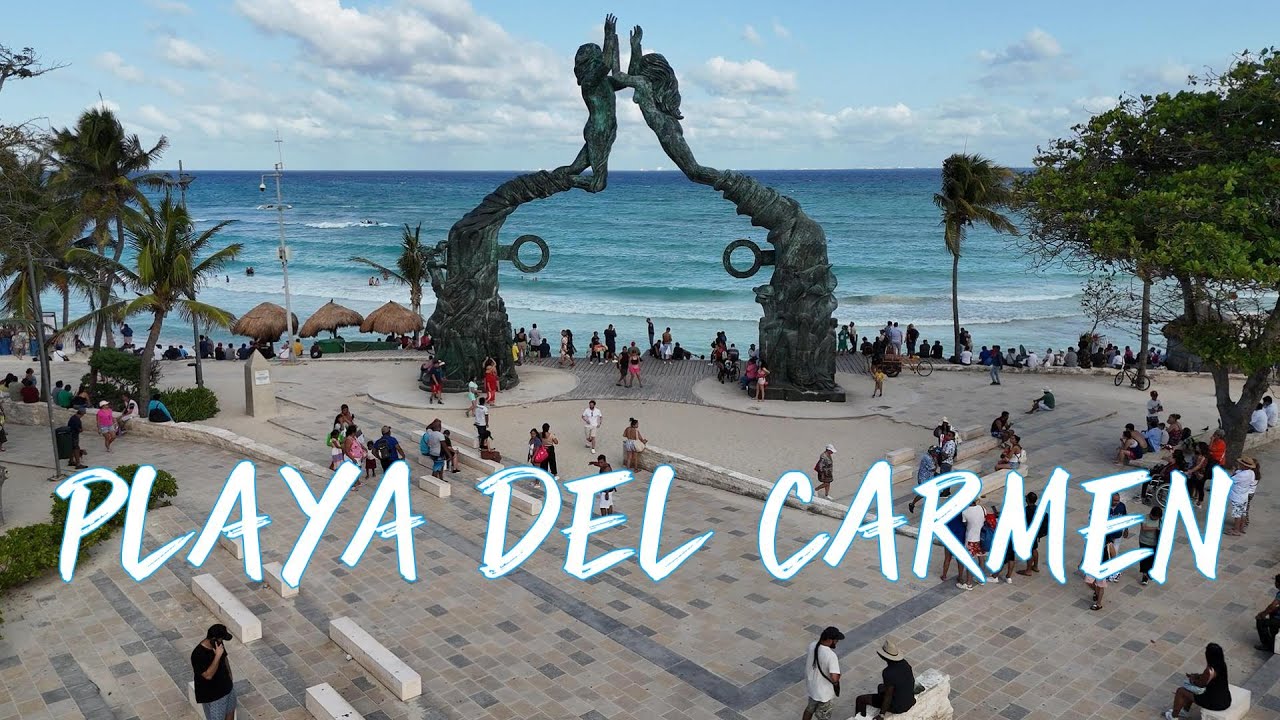 🔴PLAYA DEL CARMEN🏖️TOUR ANTES DEL HURACAN BERYL 🌴