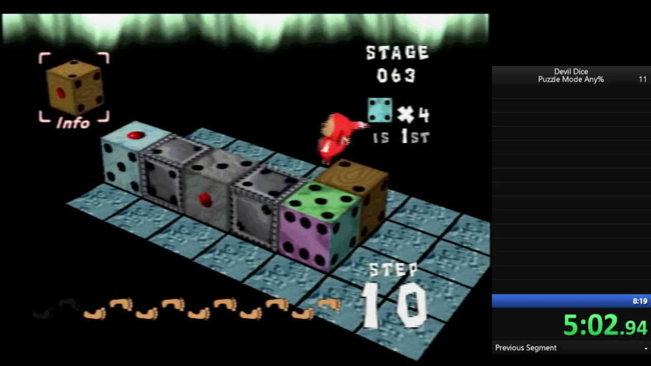 Xi[sai](Devil Dice) Puzzle Mode Any% in 7:56