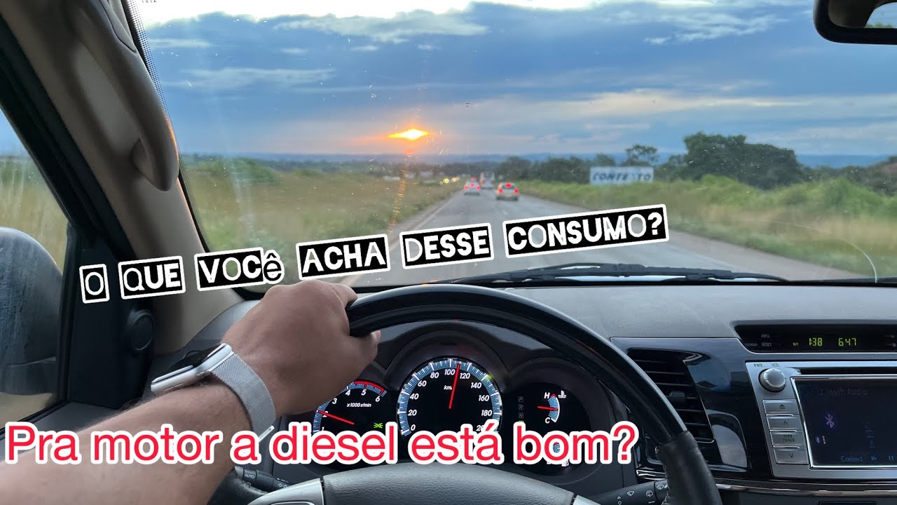 Consumo Toyota SW4 3.0 Turbo Diesel 4x4 impressionei pelo tamanho dela 😱