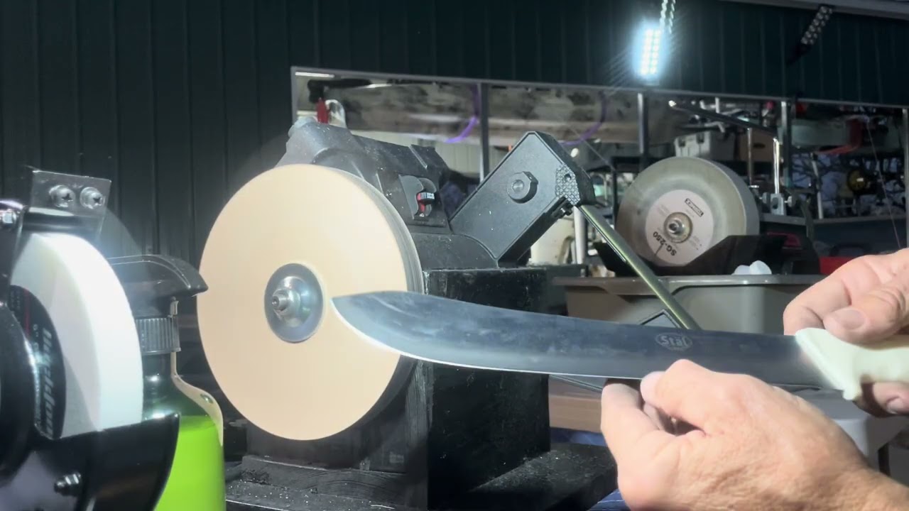 V8.  Finishing up a partial set of Knives used by a BBQ Team
