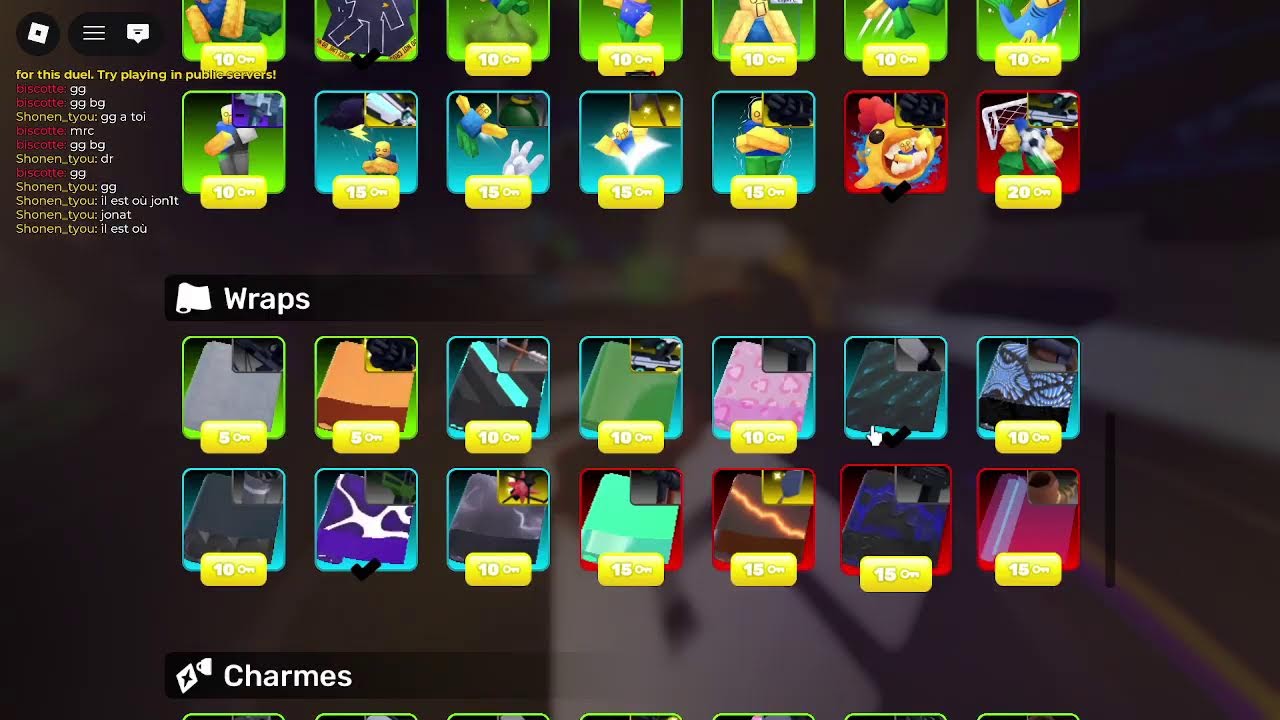 je joue a roblox horror