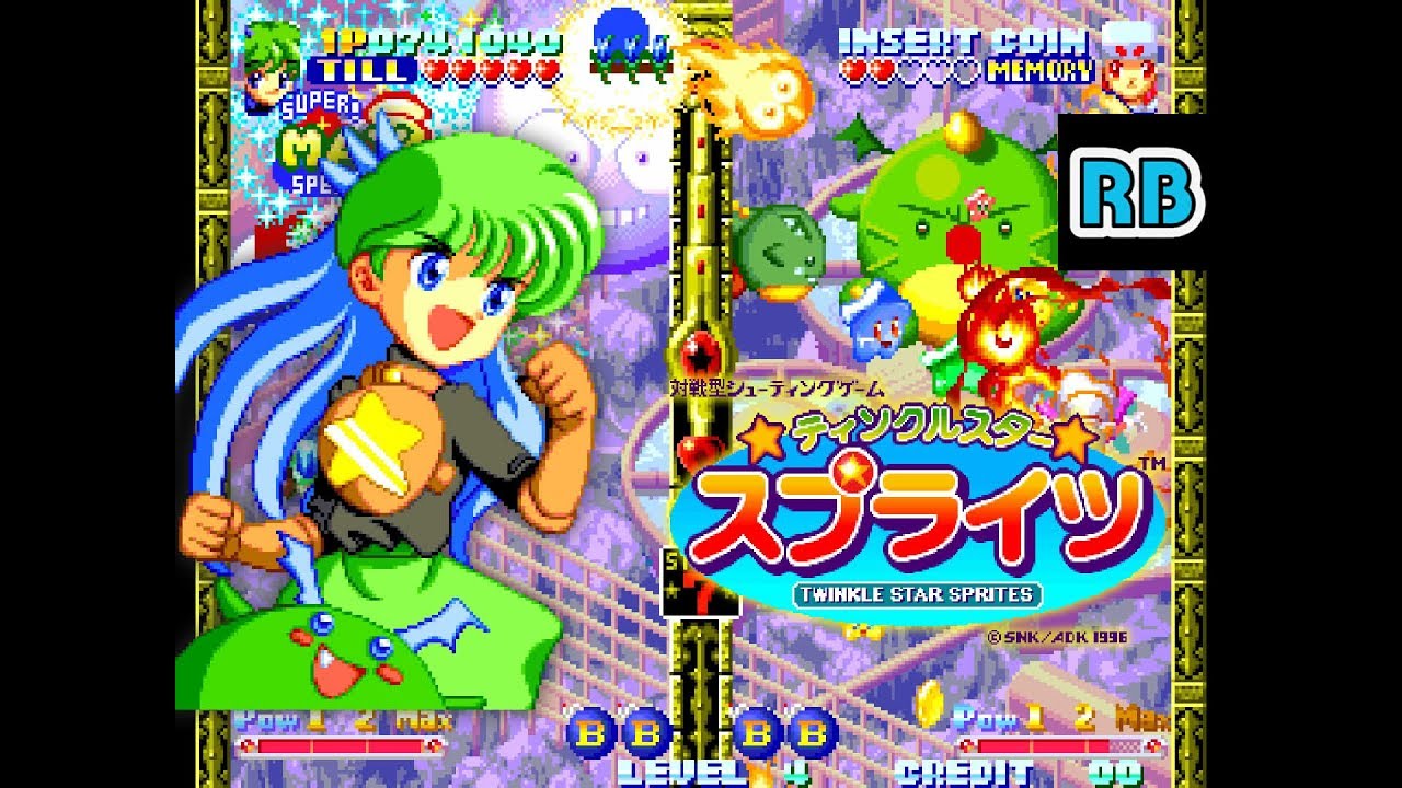 1997 [60fps] Twinkle Star Sprites Really Till NoBomb NoDamage ALL