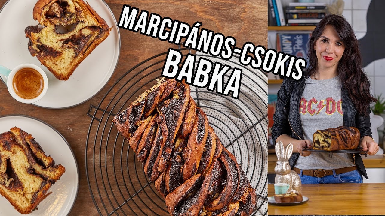Csokis-marcipános babka