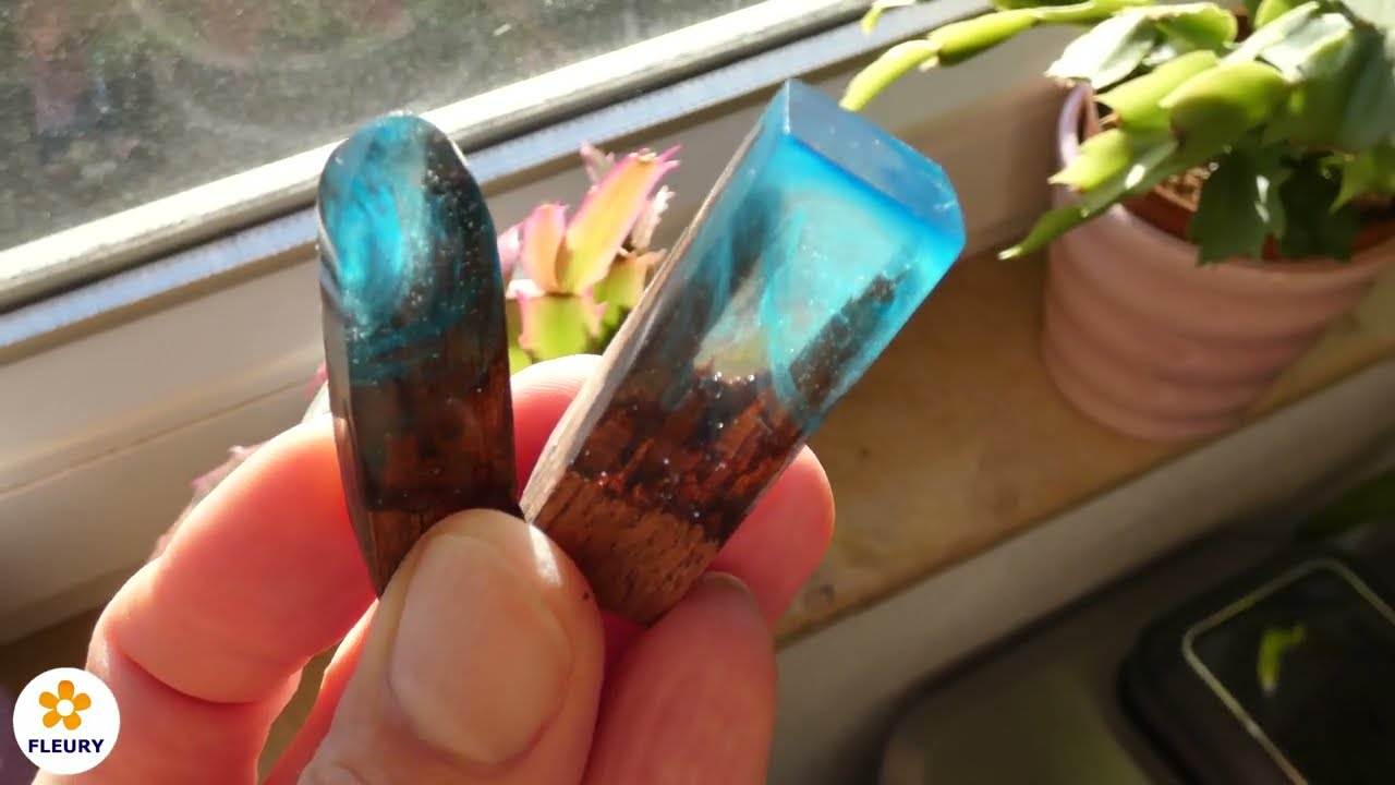 Epoxidharz Anhänger 🏅💎 | Resin Art Tutorial (Deutsch)