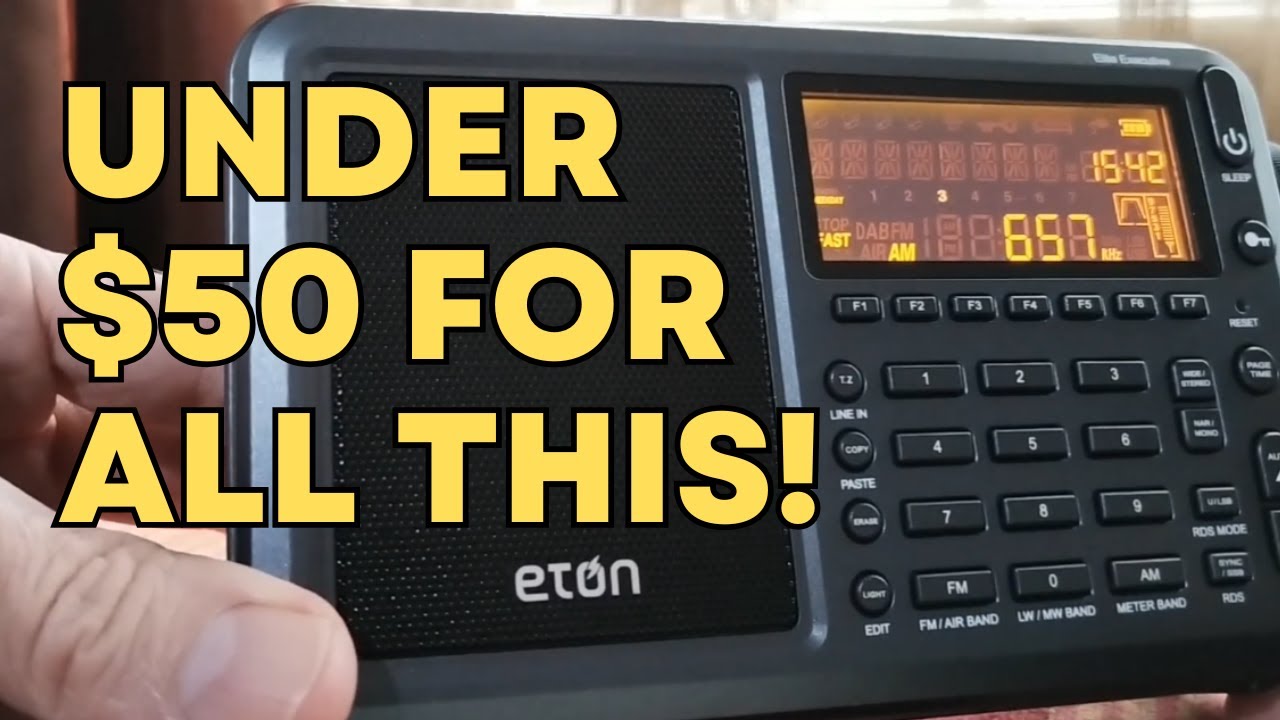 Eton Elite Executive: This is the BEST Radio Bargain of the Decade! FM, MW, SW, Air Band + SSB Test