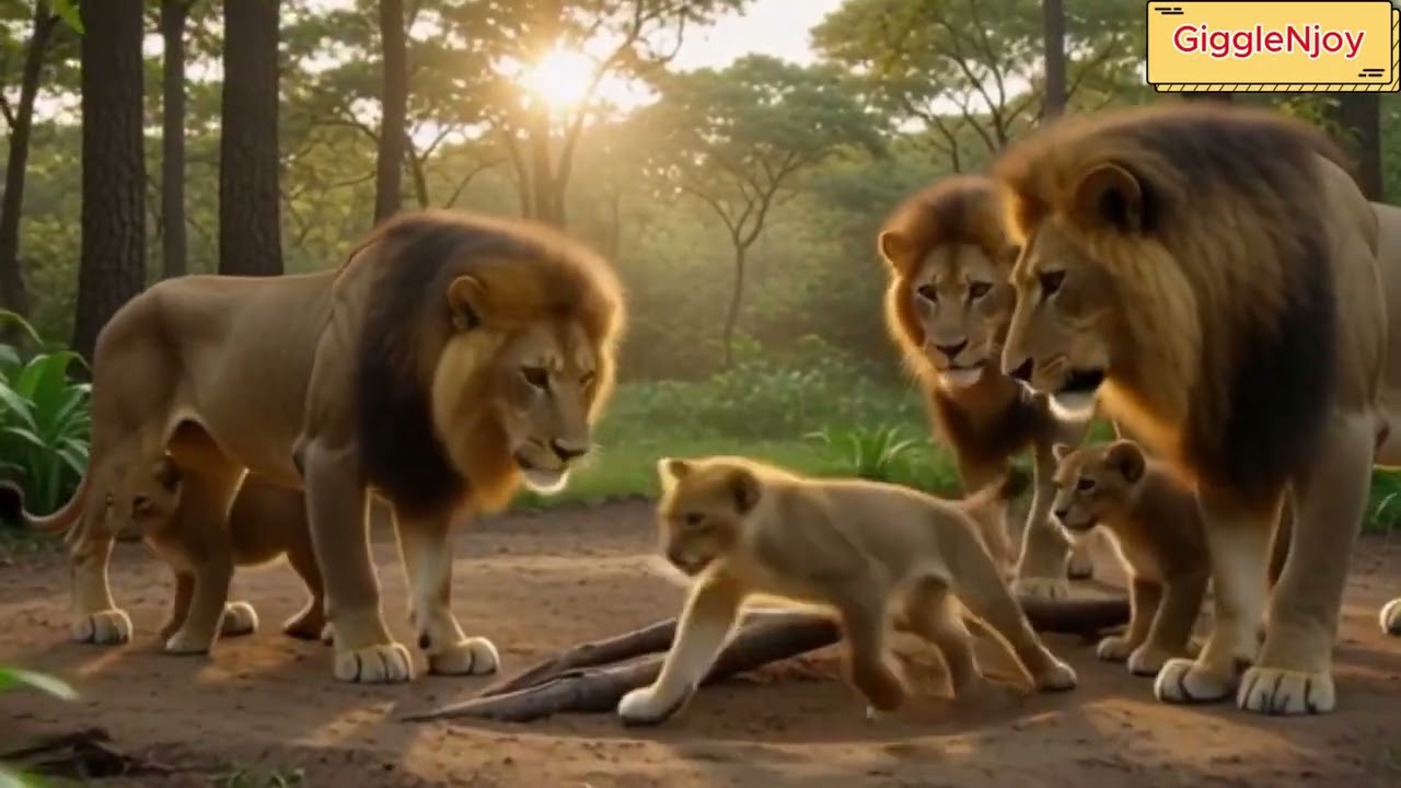 A Tiny Lion’s Journey to Greatness 🦁 | Motivational Short Film #lioncubstory  #lion