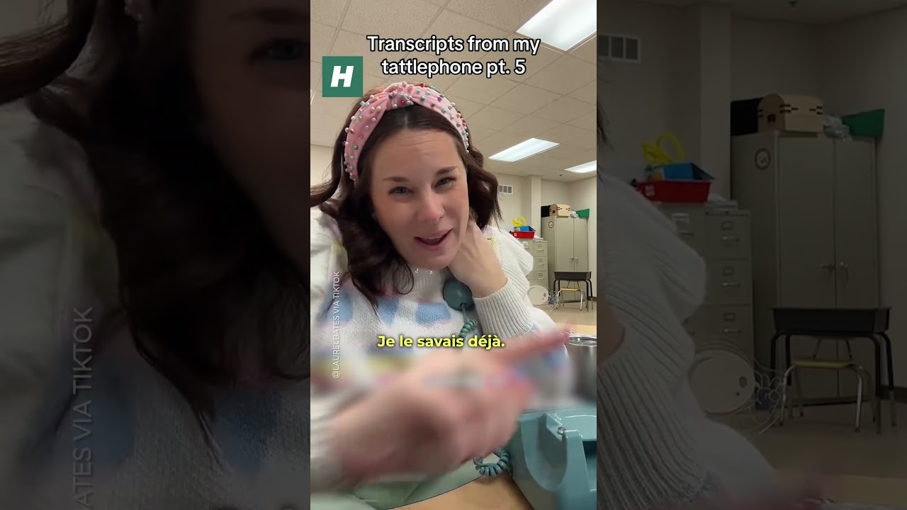 Cette prof de maternelle conna&icirc;t tous les potins de sa classe gr&acirc;ce &agrave; ce t&eacute;l&eacute;phone