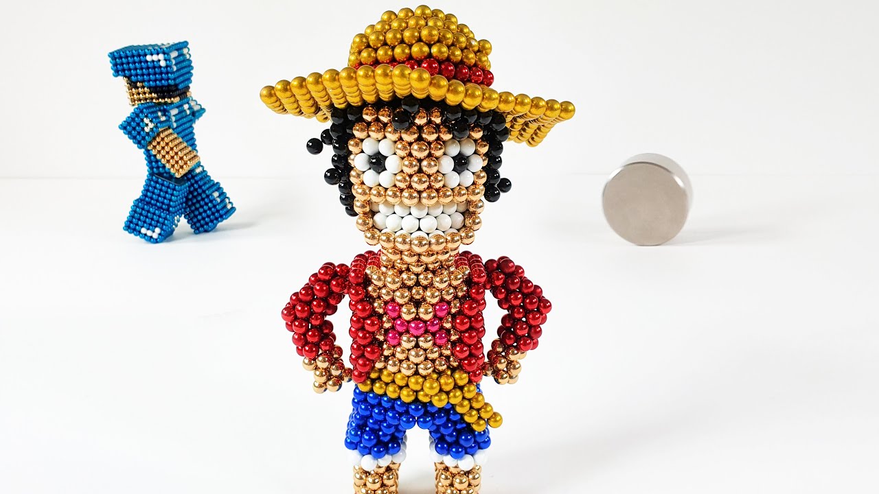 One Piece Luffy (Магнитная анимация)