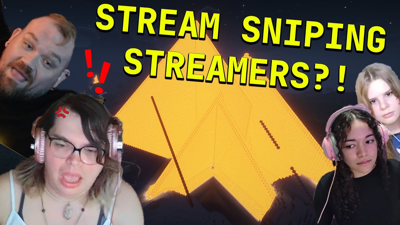 Minecraft Griefing - STREAM SNIPING TWITCH STREAMERS?! (Episode 48)