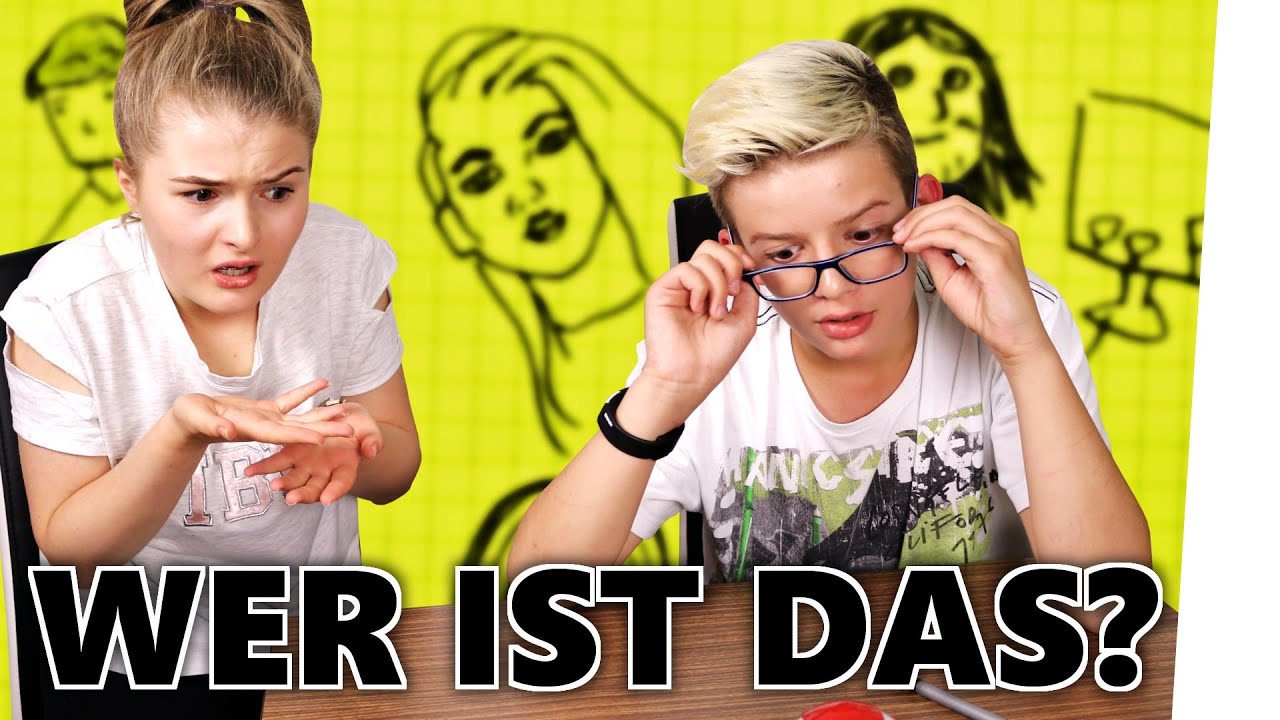 Kannst DU diese YouTuber ERRATEN? - DRAW CHALLENGE