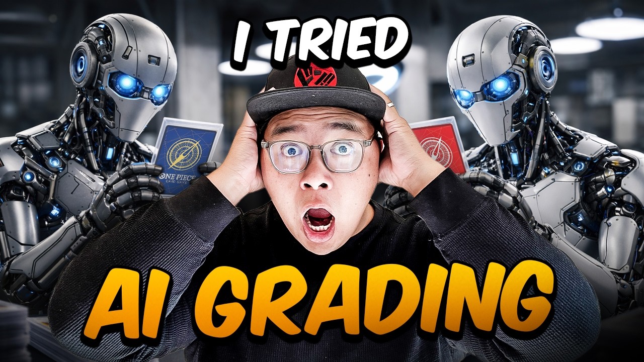 MY ONE PIECE CARDS GET GRADED BY AI AND ROBOTS!!! - Revealing my AGS Graded Cards