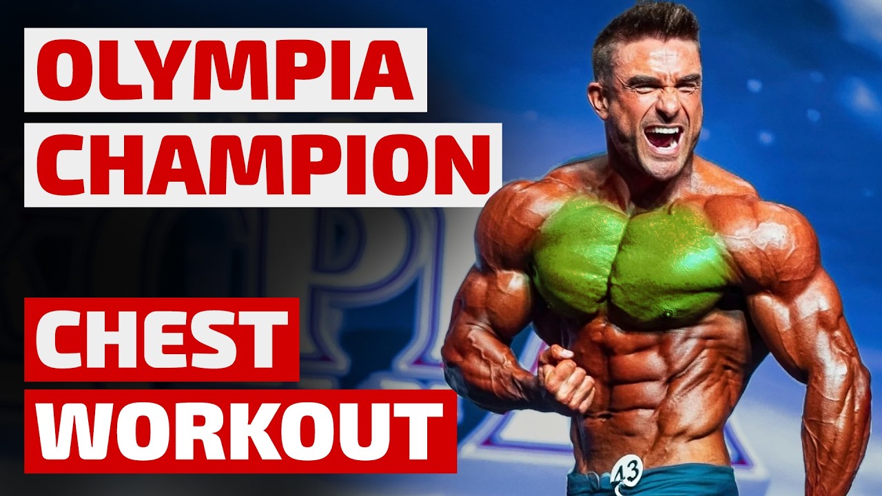 World's Best Physique - Ryan Terry Chest & Triceps Workout