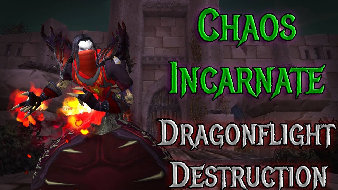 Chaos Incarnate! Dragonflight Destruction Warlock PvP Montage | 10.1 PvP