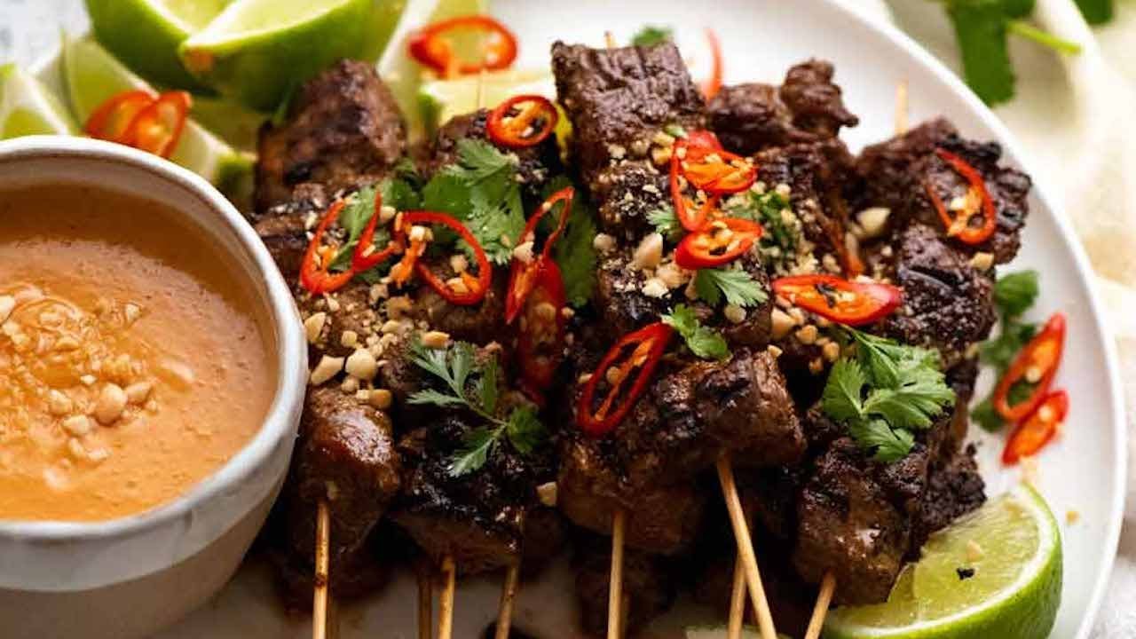 Thai Beef Satay