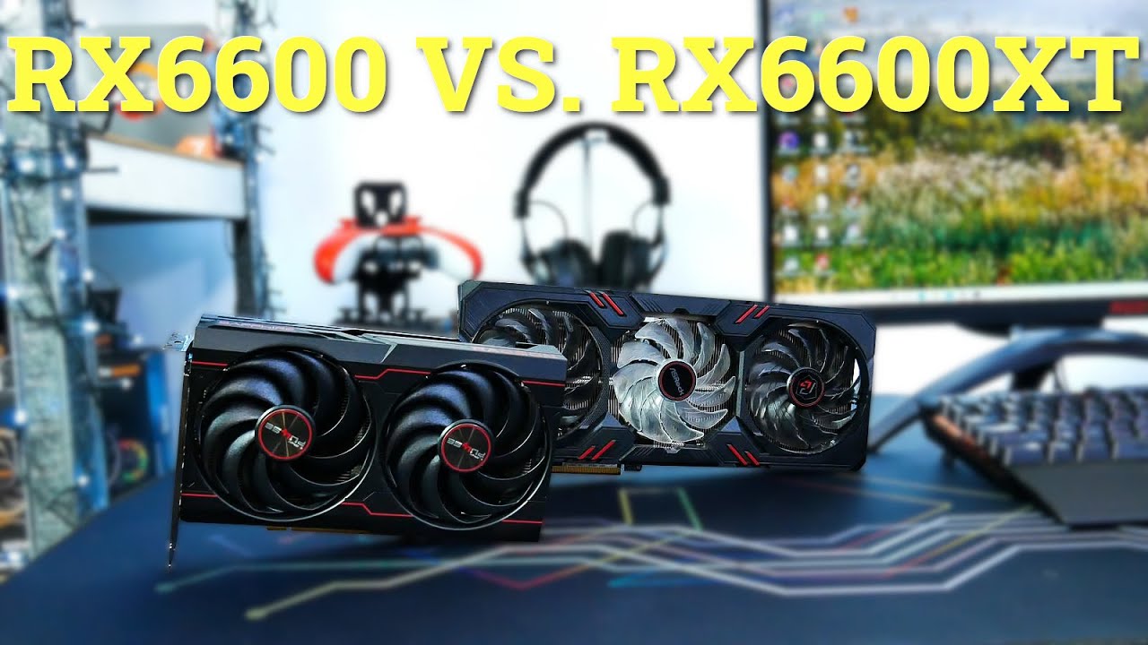 Test KART WIDMO - RX6600 vs. RX6600XT