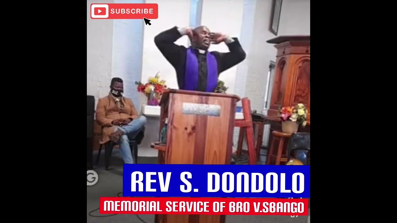 In Loving Memory of Bro Vusikhaya Sbango | Job 14: 7 -9,  likhona ithemba emthini | Rev S. Dondolo