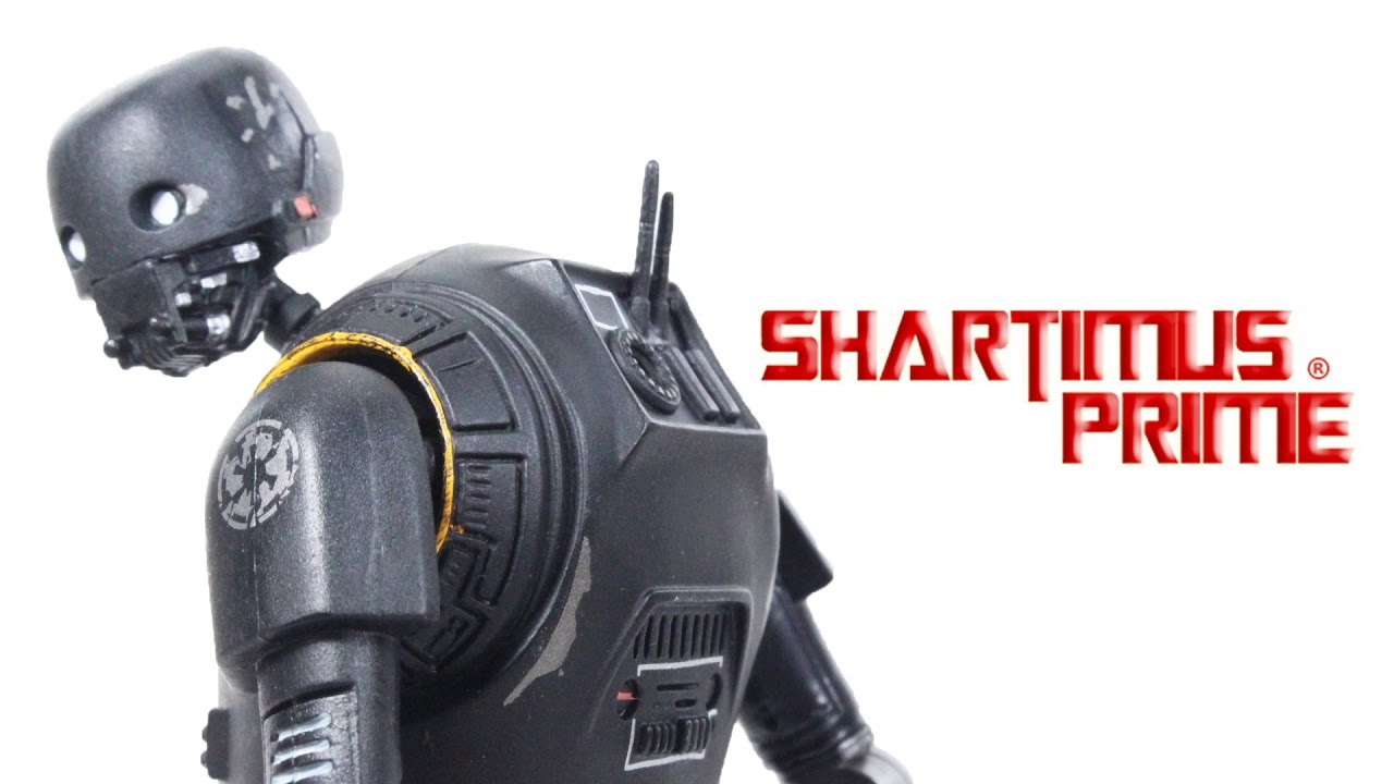 Star Wars K2SO Black Series Rogue One Movie 6 Inch Toy Action Figure Review