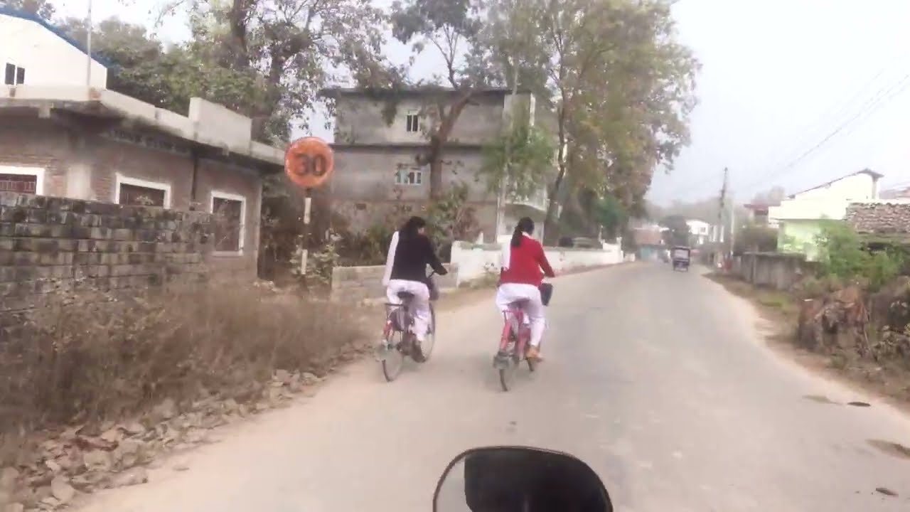 First time Ride on Bike 🤣🤣🤣🤣