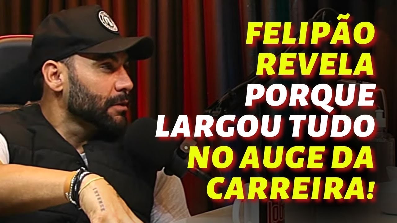 FELIP&Atilde;O FALA PORQUE ABANDONOU A CARREIRA NO AUGE | #101 CORTES DO LOB&Atilde;O
