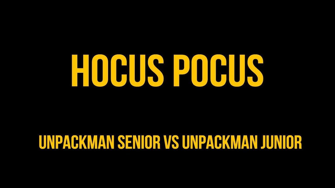Hocus Pocus... Poco X3 NFC VS POCO X3 PRO... Unpackman Senior VS Unpackman Junior
