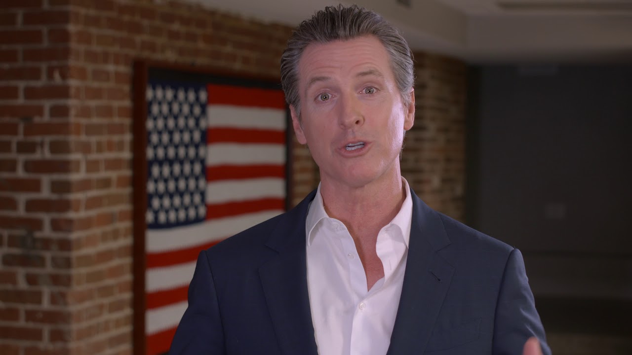 A message from Gavin Newsom to UDW cargivers