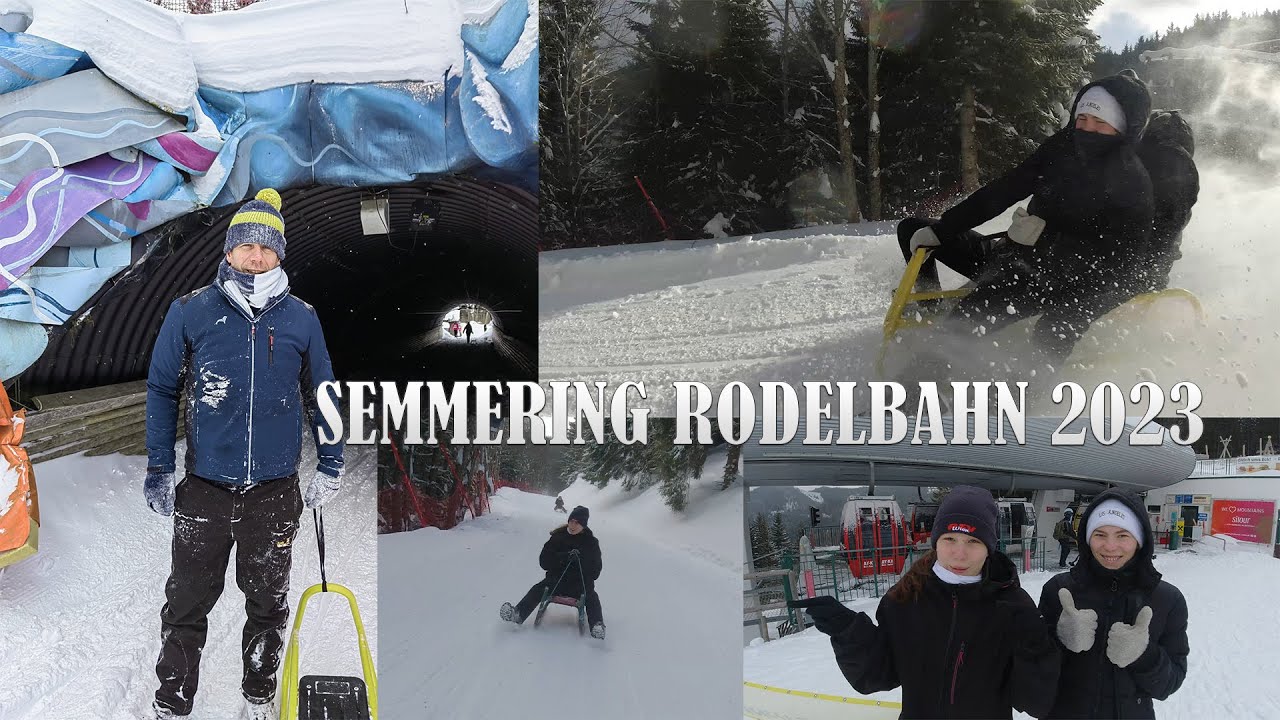Rodelbahn Zauberg Semmering 2023 4K A Film