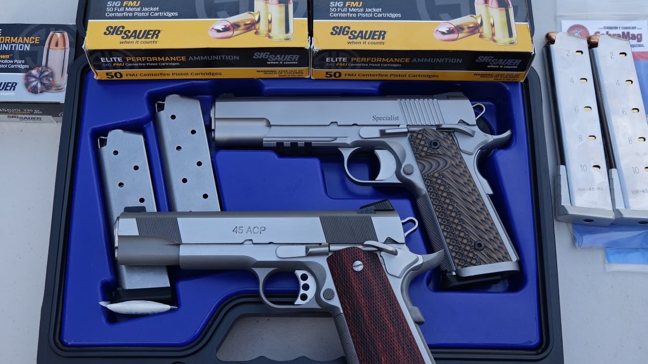 Les Baer 1911 vs Dan Wesson 1911