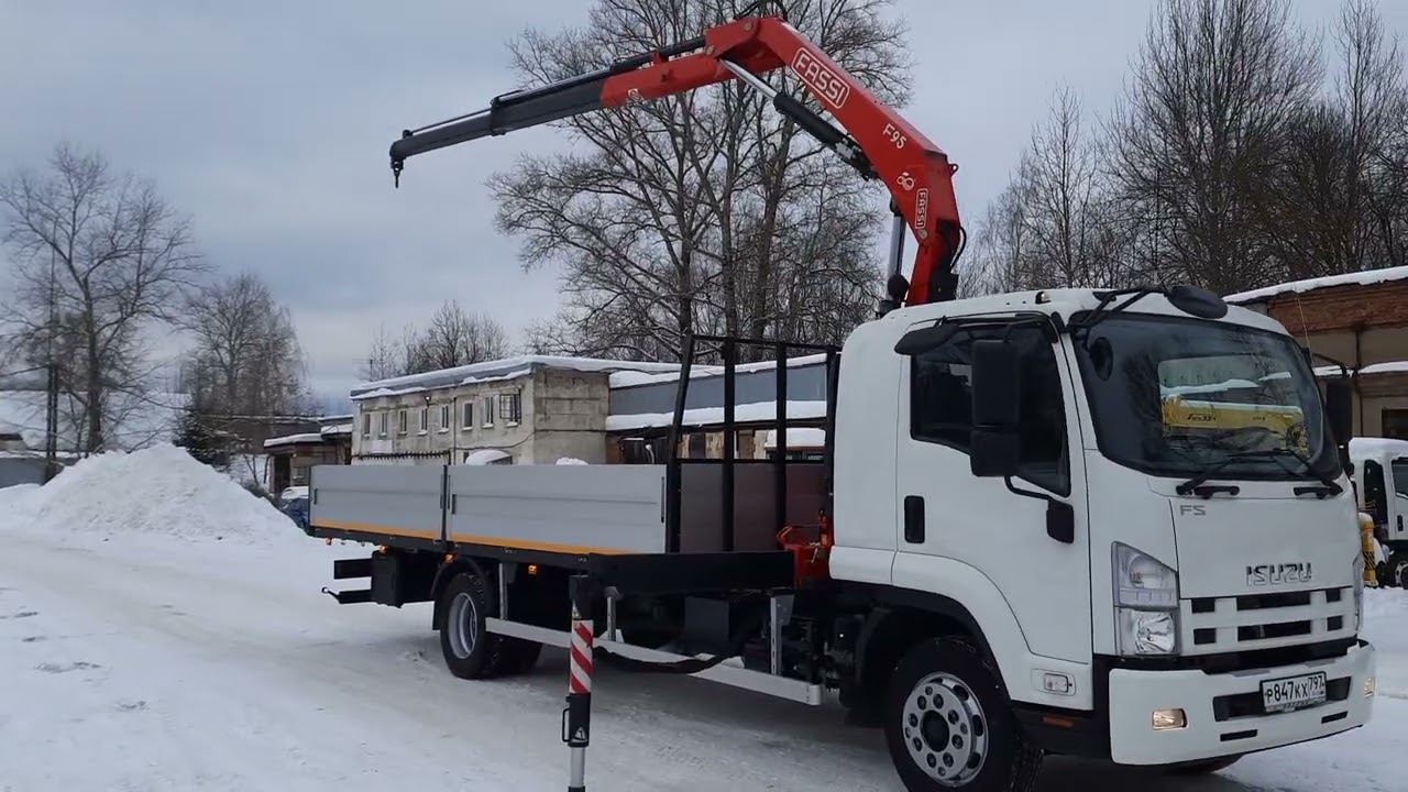 Продажа Исузу ФСР90 манипулятор Фасси