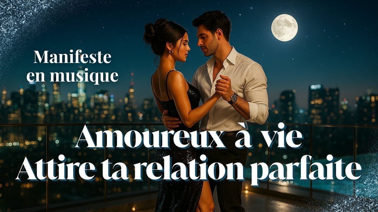 Amoureux &agrave; vie 🌹 Chanson de manifestation relation id&eacute;ale FR I Loi de l'attraction
