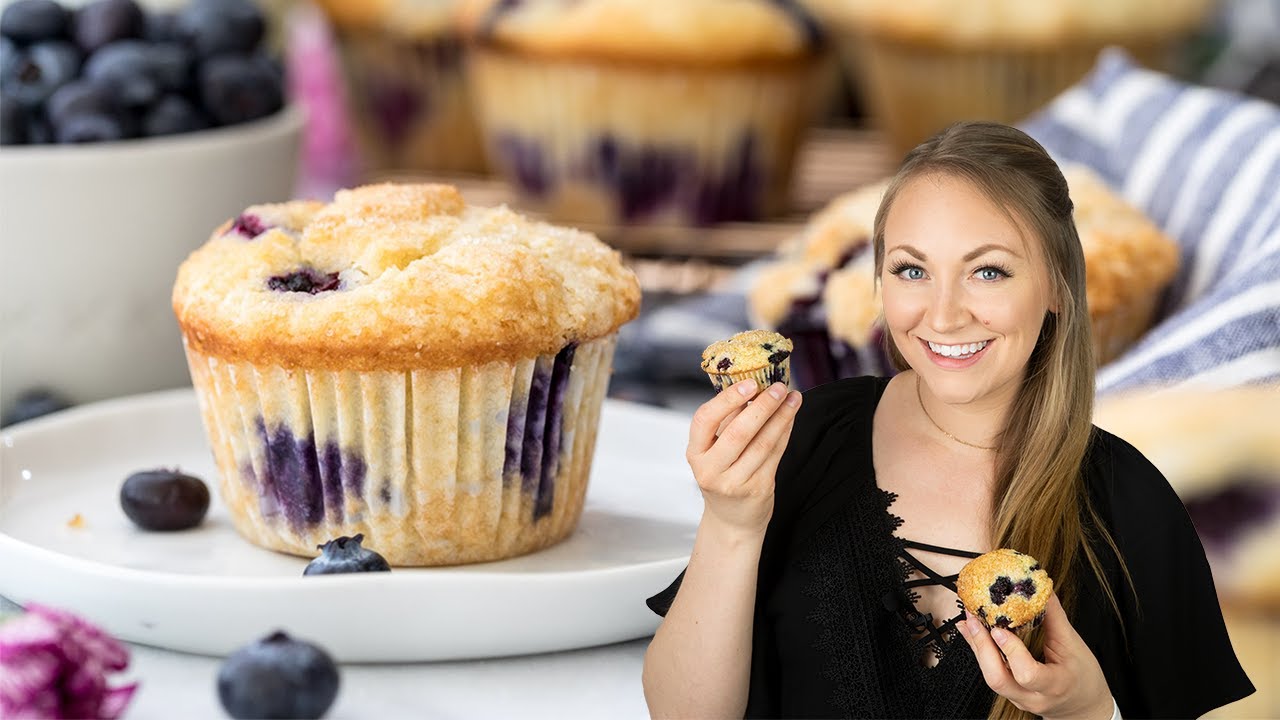 My Favorite Soft and Moist Blueberry Muffins