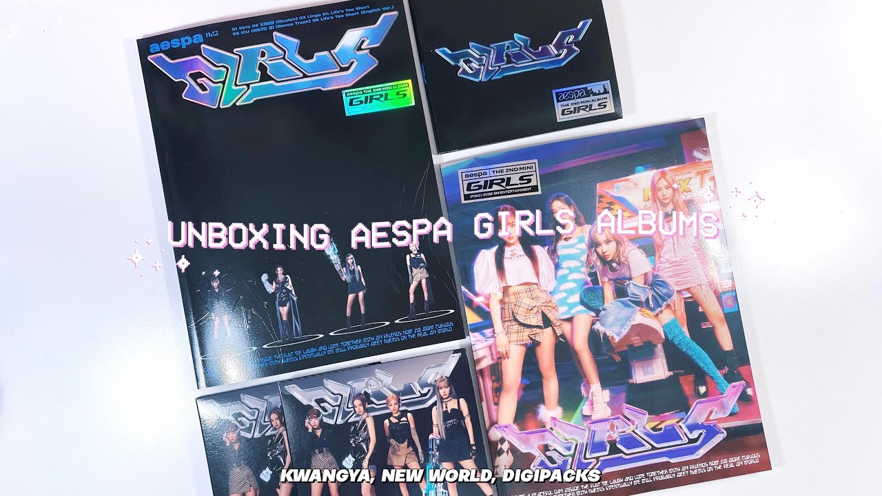 unboxing aespa 
