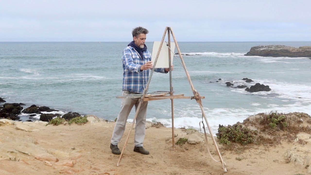 HOW I USE MEDIUM when OIL PAINTING plein air