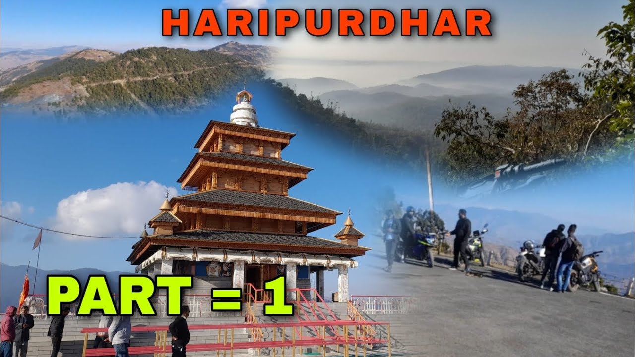 HARIPURDHAR 🏔 RIDE | ROAD TRIP | PART- 1 | 8000 feet above sea level.