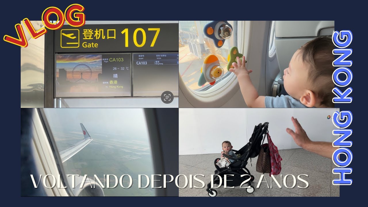 Viagem de Tianjin a Hong Kong!